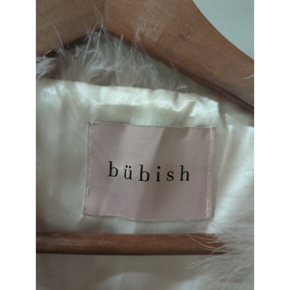 Bubish Blush Berlin Real Feather Bolero Shrug - Picture 3 of 7
